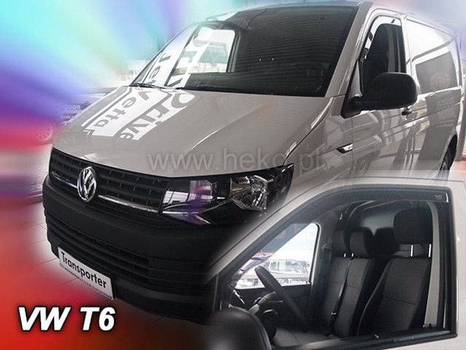 Team Heko Wind Deflectors - VW Transporter T5/T5.1 - T6/T6.1 2003 - 2024 (Front Only)