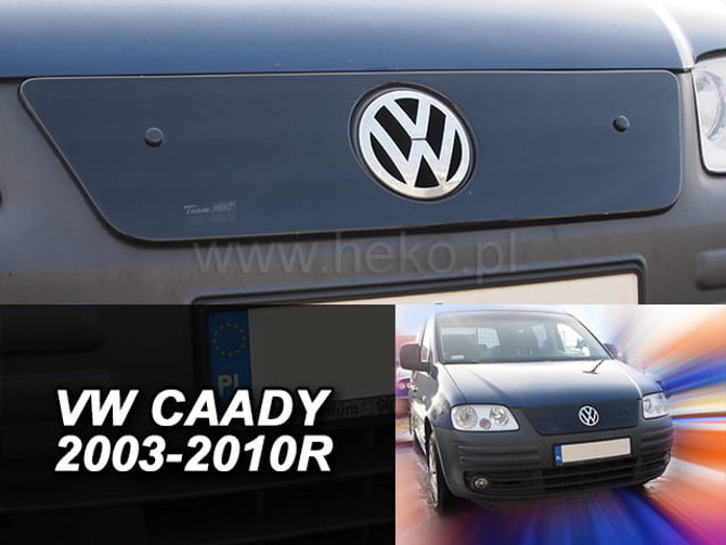 Team Heko Winter Cover - VW CADDY (2K) 2003 - 2010 (Upper Grille)