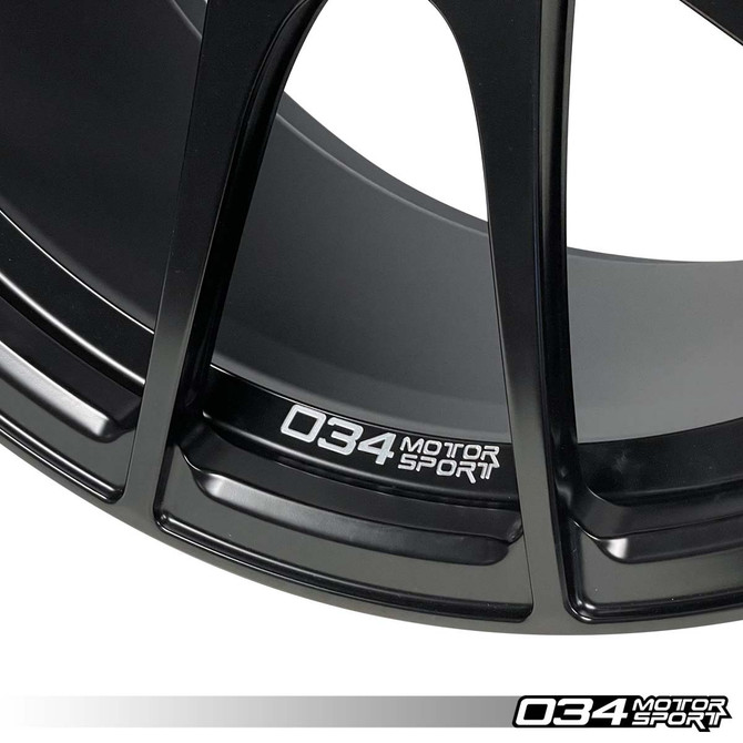 034Motorsport ZTF-R01 Forged Wheels - 20x10 ET30, 66.6mm Bore (Satin Black)