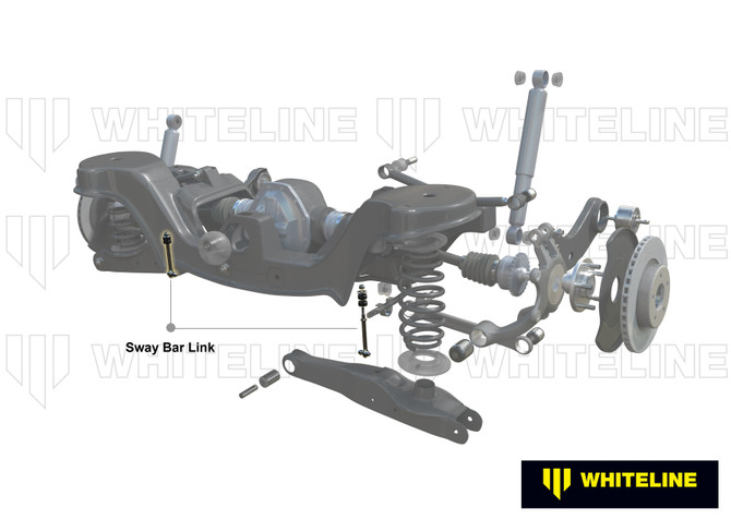 Whiteline Rear Adjustable Anti Roll Bar Link to Suit Audi, Seat, Skoda and Volkswagen PQ35 Fwd/Awd