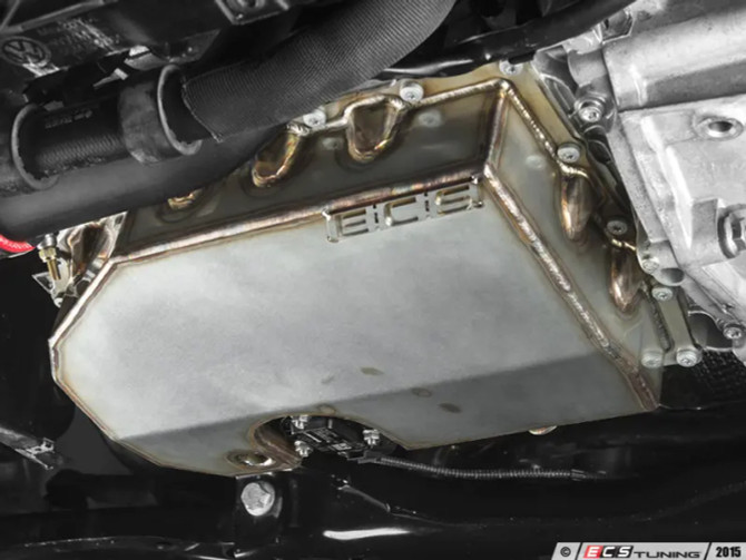 ECS Tuning Stainless Steel Oil Pan - MQB Gen3 TSI