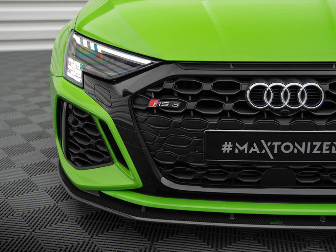 Maxton Design Carbon Fiber Front Splitter Audi RS3 Saloon / Sportback 8Y