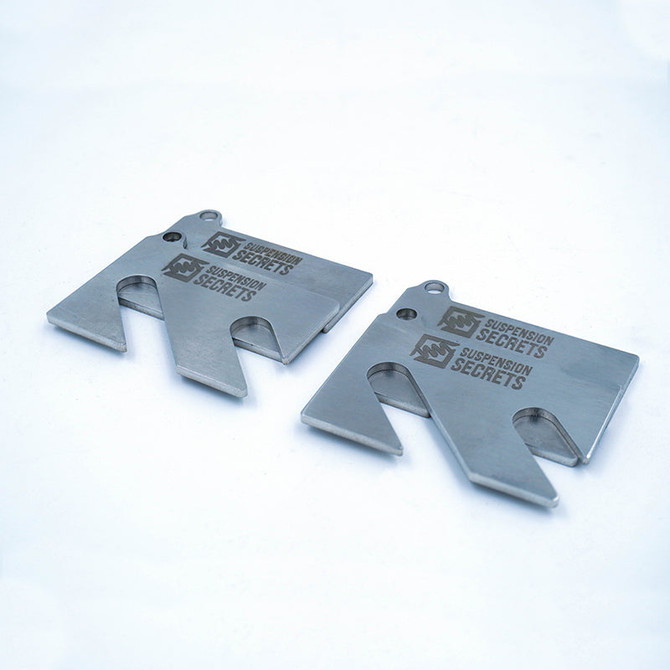 Suspension Secrets Front Camber Shim Kit - Porsche 911 (991) GT3/RS  GT2/RS - GT2 RS