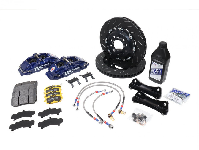 EBC 'Apollo' 355mm 4 Pot Big Brake Kit - Golf 7 (GTI/PP/CS/TCR) / Leon Cupra 5F / Oct VRS 5E
