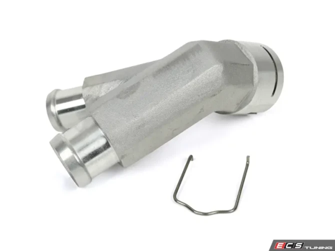 ECS Tuning Heavy-Duty Aluminum Thermostat Cooling Hose Adapter (5Q0122291DA)