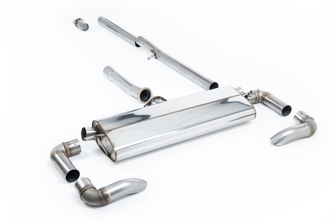 Milltek Non Resonated/Resonated OPF/GPF Back System - ECE Approved System - Cupra Formentor 1.4TSI e Hybrid (GPF Models)