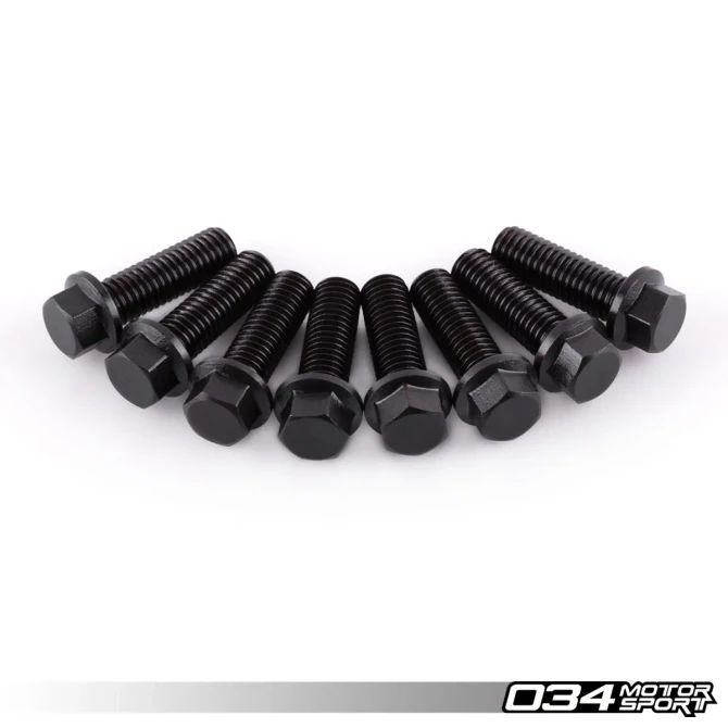 034Motorsport High-Strength Crankshaft Pulley Bolt Kit for EA837 3.0T