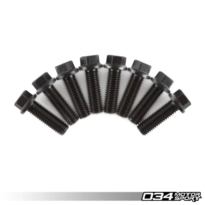 034Motorsport High-Strength Crankshaft Pulley Bolt Kit for EA837 3.0T