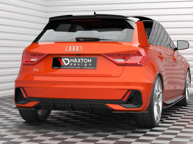 Maxton Design Rear Side Splitters V.2 Audi A1 S-Line GB
