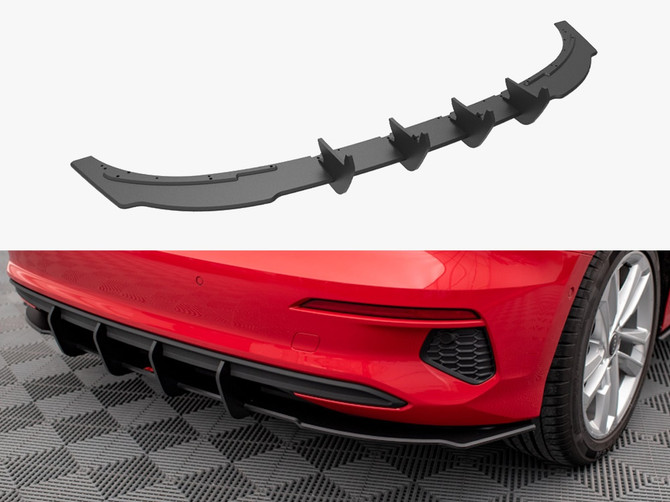 Maxton Design Street PRO Rear Diffuser Audi A3 Sportback 8Y