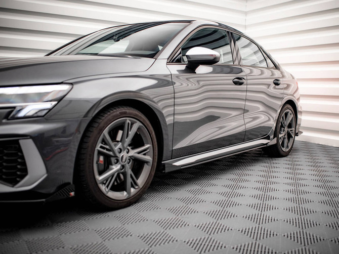Maxton Design Side Flaps Audi S3 / A3 S-Line 8Y / 8Y Facelift