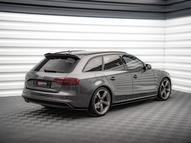 Maxton Design Rear Side Splitters V.2 - Audi A4 S-Line Avant B8 Facelift