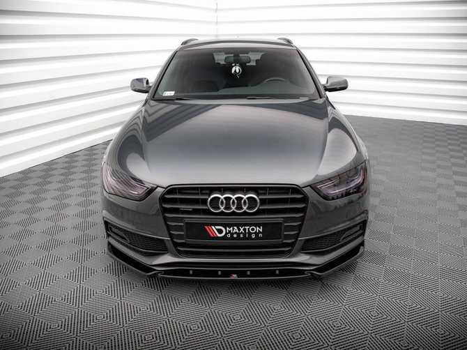 Maxton Design Front Splitter V.3 Audi A4 S-Line / S4 B8 Facelift