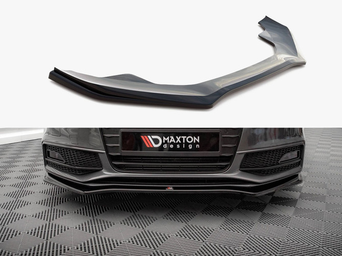 Maxton Design Front Splitter V.4 Audi A4 S-Line / S4 B8 Facelift