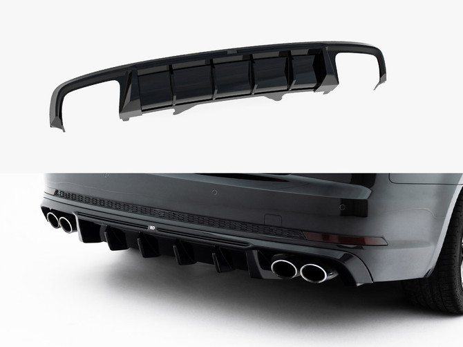 Maxton Design Rear Valance Audi S4 Sedan / Avant B9