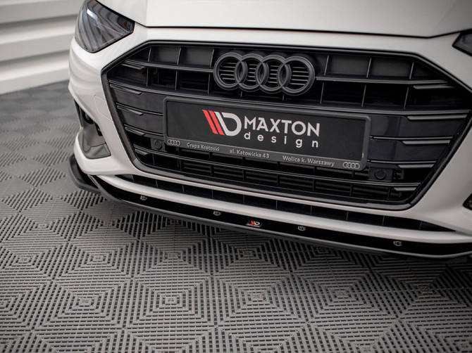 Maxton Design Front Splitter V.2 Audi A4 B9 Facelift