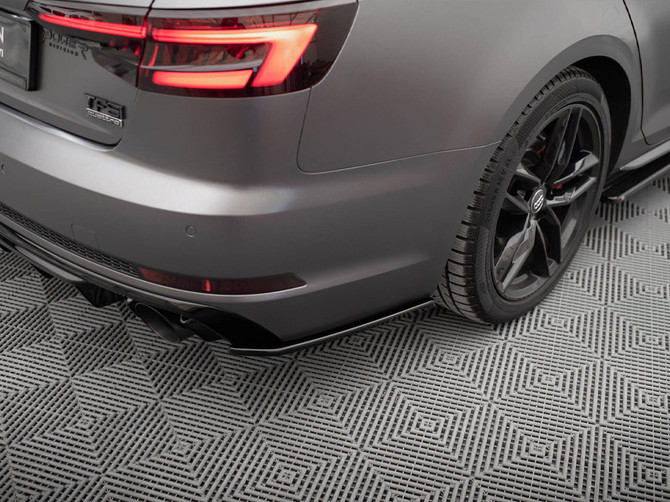 Maxton Design Rear Side Splitters V.3 Audi A4 S-Line B9