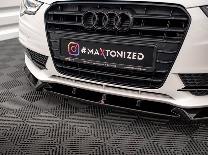 Maxton Design Front Splitter V.1 Audi A5 Coupe / Sportback 8T Facelift