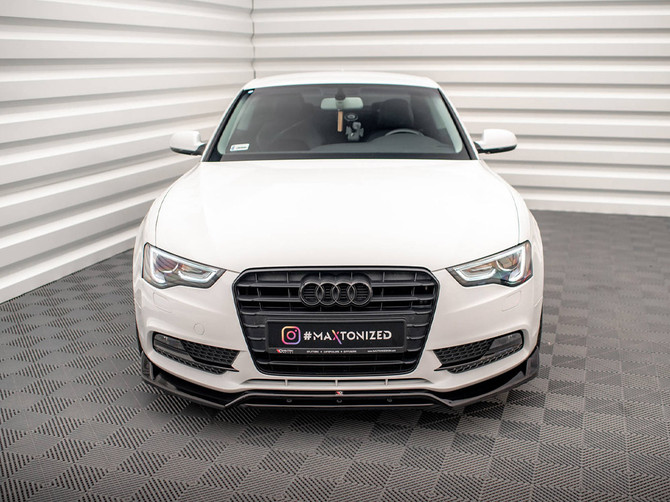 Maxton Design Front Splitter V.2 Audi A5 Coupe / Sportback 8T Facelift