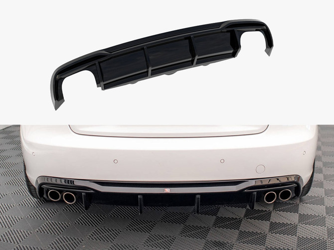 Maxton Design Rear Valance Audi A5 Coupe 8T Facelift (Version with dual exhausts on both sides)