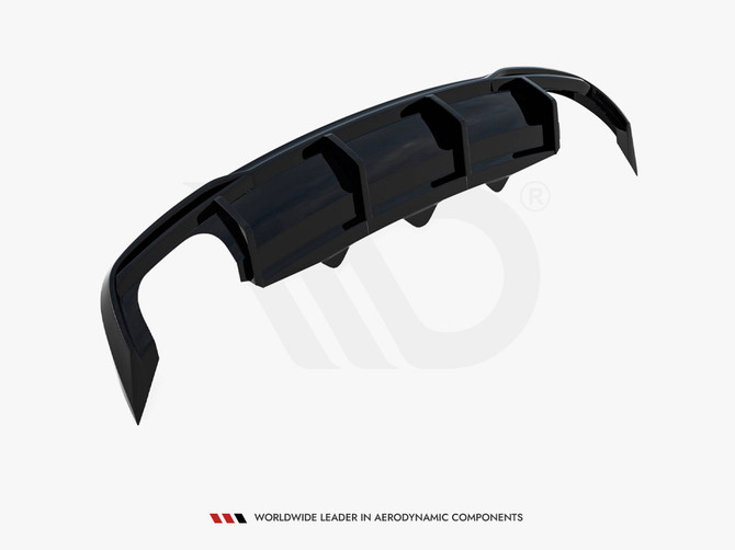 Maxton Design Rear Valance Audi A5 Coupe 8T Facelift (Version with dual exhausts on both sides)