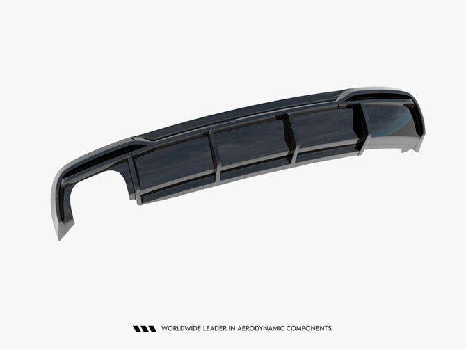 Maxton Design Rear Valance Audi A5 Sportback 8T Facelift (Version with dual exhausts on one side)