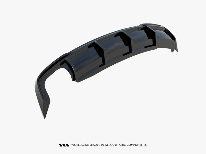 Maxton Design Rear Valance Audi A5 Sportback 8T Facelift (Version with dual exhausts on one side)
