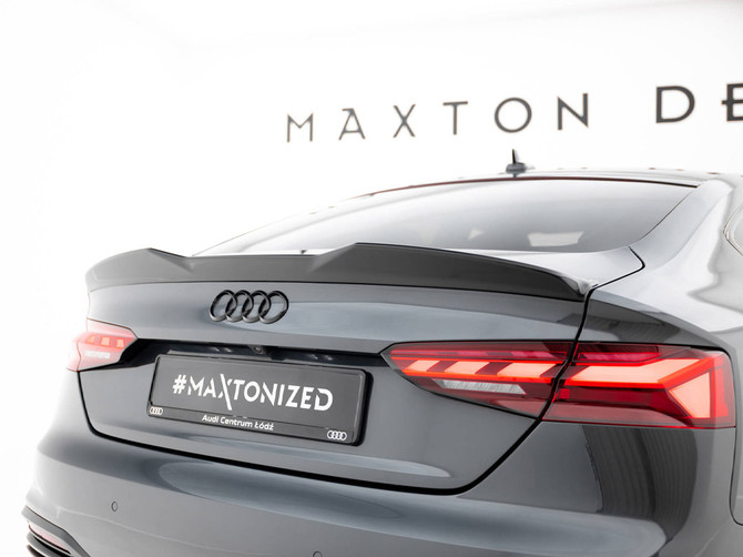 Maxton Design Spoiler CAP 3D Audi A5 Sportback F5
