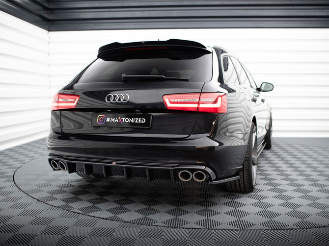 Maxton Design Rear Valance Audi A6 Sedan / Avant C7 (Version with dual exhausts on both sides)
