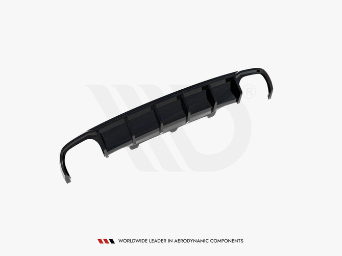 Maxton Design Rear Valance Audi A6 Sedan / Avant C7 (Version with dual exhausts on both sides)
