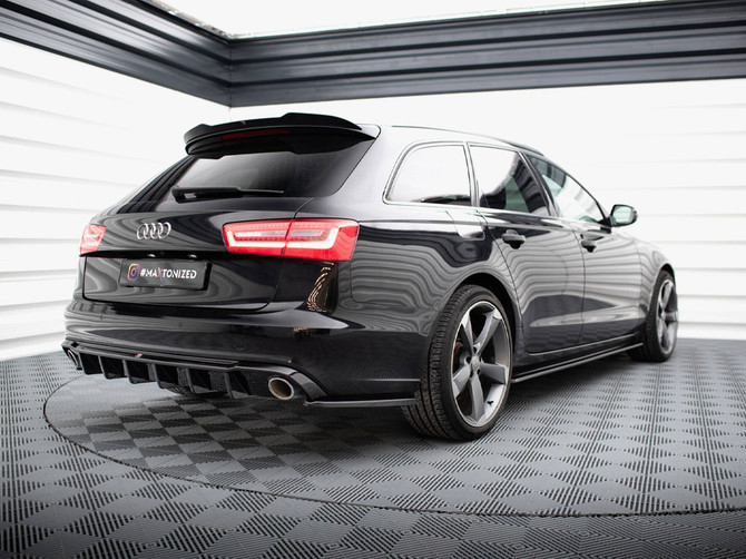 Maxton Design Rear Side Splitters V.3 Audi A6 Avant / Sedan C7