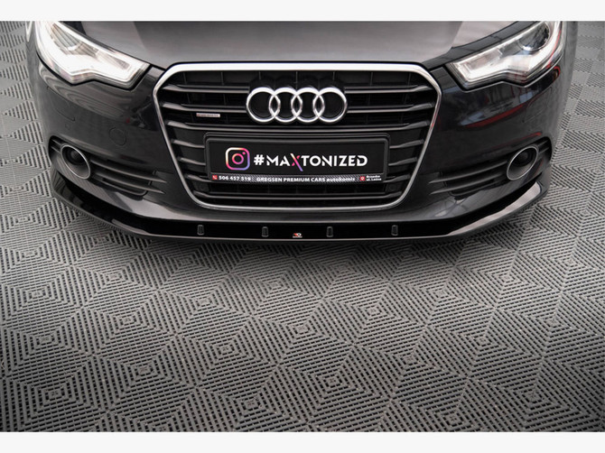 Maxton Design Front Splitter V.3 Audi A6 C7