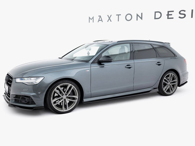 Maxton Design Side Skirts Diffusers V.2 Audi A6 / A6 C7 S-Line / S6 C7 Facelift