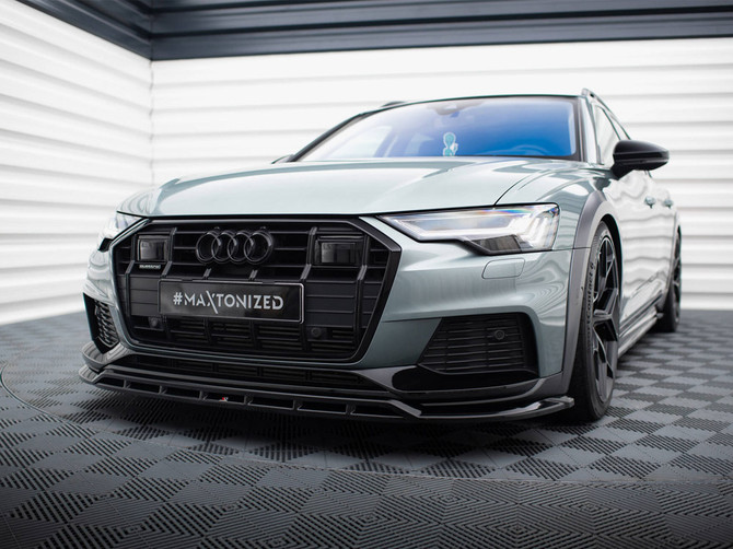 Maxton Design Front Splitter Audi A6 Allroad C8