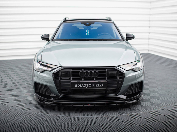 Maxton Design Front Splitter Audi A6 Allroad C8