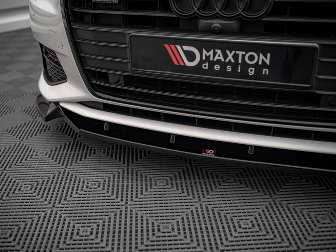 Maxton Design Front Splitter V.2 Audi A6 C8