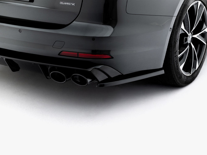 Maxton Design Rear Side Splitters Audi A6 Sedan / Avant C8 / C8 Facelift