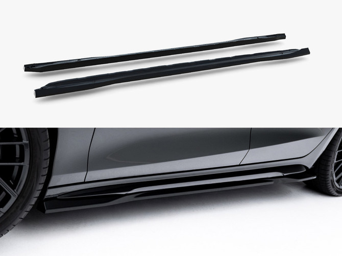 Maxton Design Side Skirt Diffusers V.1 Audi A6 S-Line C9