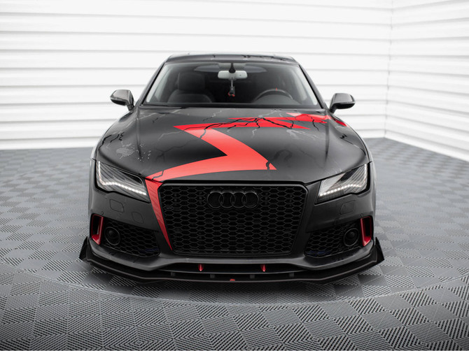 Maxton Design Front Flaps Audi A7 RS7 Look C7