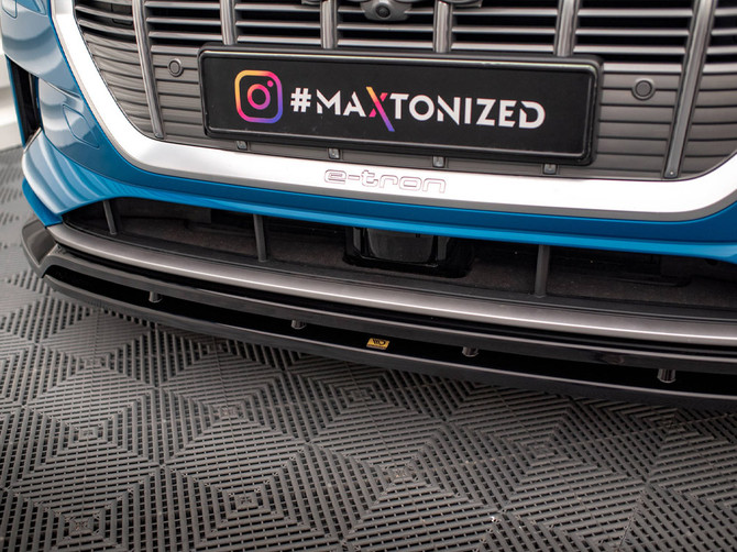 Maxton Design Front Splitter V.2 Audi e-Tron