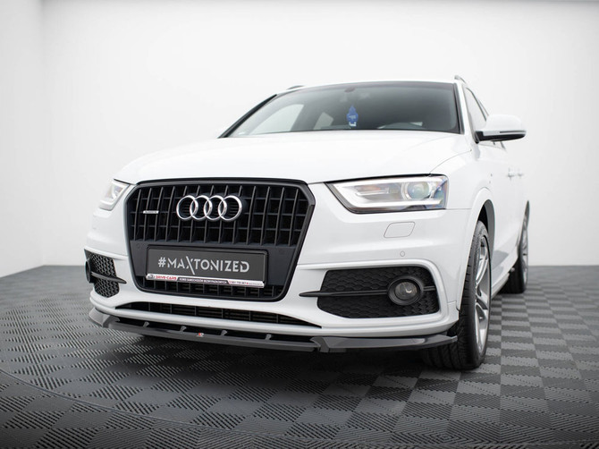 Maxton Design Front Splitter V.1 Audi Q3 S-Line 8U