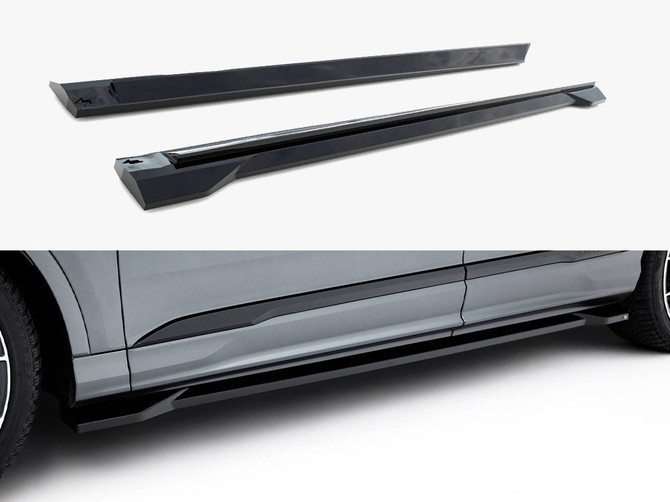 Maxton Design Side Skirt Diffusers Audi Q7 S-Line Mk2 Facelift 2