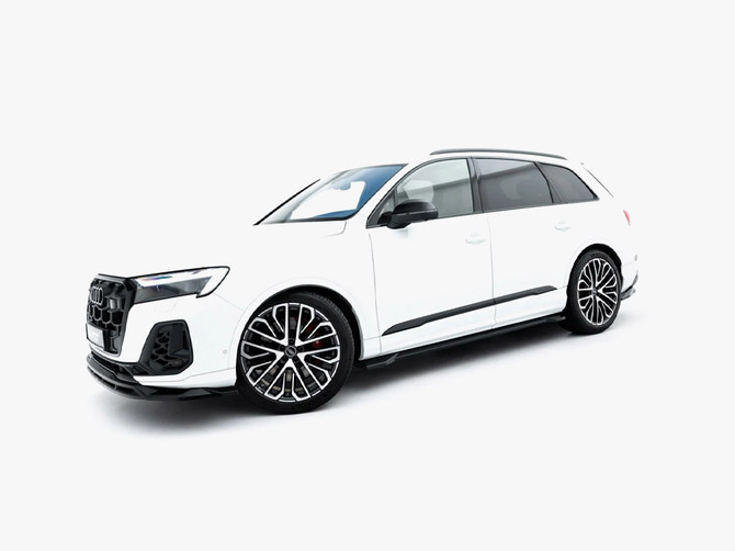 Maxton Design Side Skirt Diffusers Audi SQ7 Mk2 Facelift 2