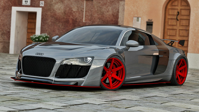Maxton Design BODY KIT Audi R8 Mk1