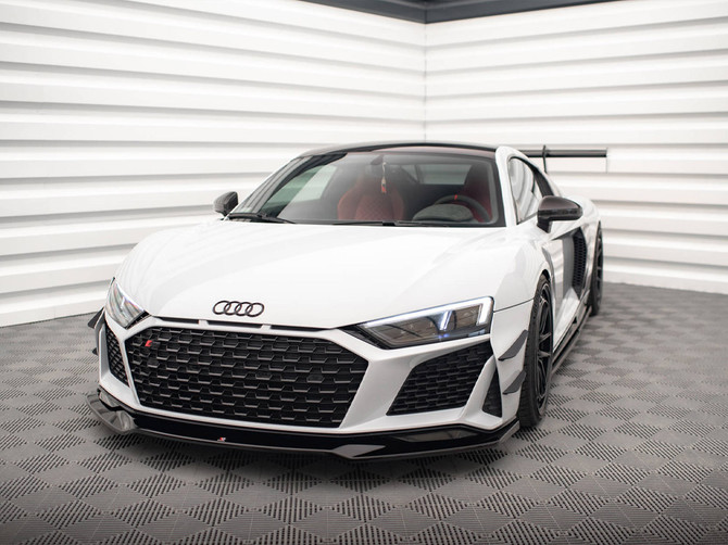 Maxton Design Front Bumper Wings (Canards) Audi R8 Mk2 Facelift