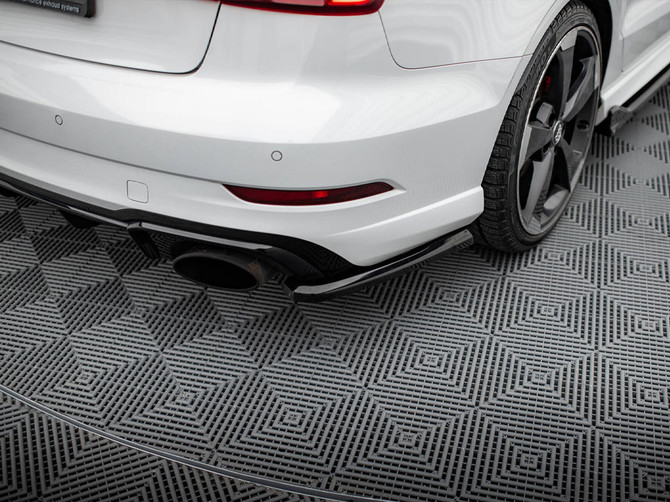 Maxton Design Rear Side Splitters V.2 Audi RS3 Sedan 8V Facelift