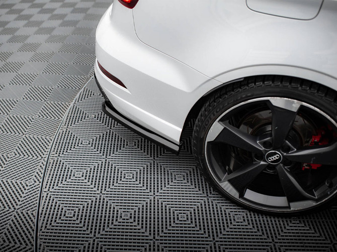Maxton Design Rear Side Splitters V.2 Audi RS3 Sedan 8V Facelift