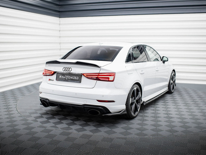 Maxton Design Rear Side Splitters V.3 Audi RS3 Sedan 8V Facelift