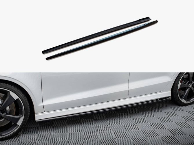 Maxton Design Side Skirts Diffusers V.2 Audi RS3 Sedan 8V Facelift