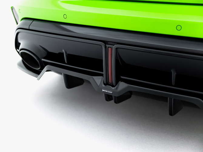 Maxton Design Rear Splitter (Vertical Bars) V.2 Audi RS3 Sportback 8Y Facelift